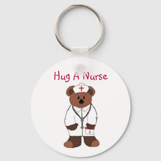 Hug A Nurse Sleutelhanger (Voorkant)