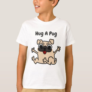 Hug A Pug Dog T-shirt