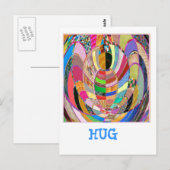 HUG - an artistic presentation Briefkaart (Voorkant / Achterkant)