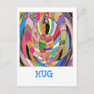 HUG - an artistic presentation Briefkaart