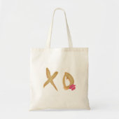 Hug and Kiss Lips XO Sac fourre-tout féminin (Devant)