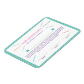 Hug Certificate Good Behaviour Award Magneet (Linkerzijde)