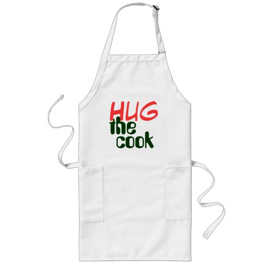 Hug de Cook Lang Schort (Voorkant)