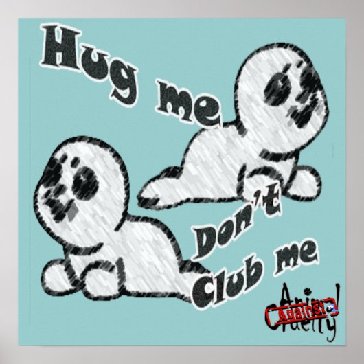 Hug, don;t Club Poster (Voorkant)