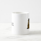 Hug een grondhoed koffiemok (Center)