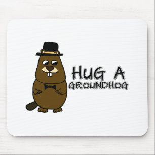 Hug een grondhoed muismat