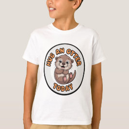 Hug een otter vandaag t-shirt