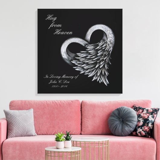 Hug from Heaven - Impression personnalisable sur t (Insitu(Salon))