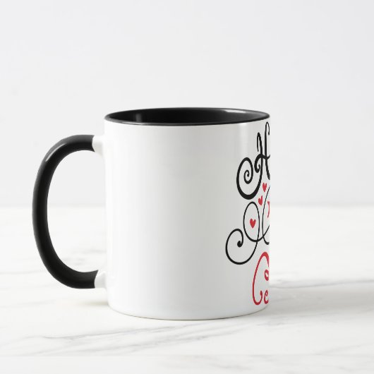 Hug & Kisses mug (Gauche)
