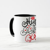 Hug & Kisses mug (Devant gauche)