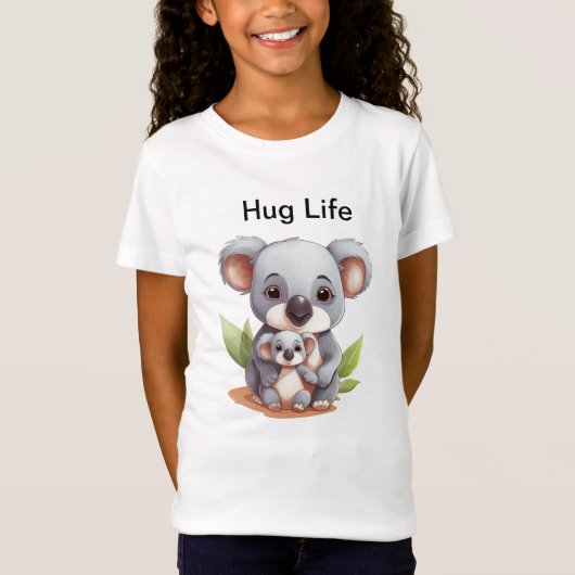 Hug Life Koala - Joli T-shirt Koala drôle pour les (Devant)