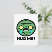 Hug me? briefkaart (Staand voorkant)