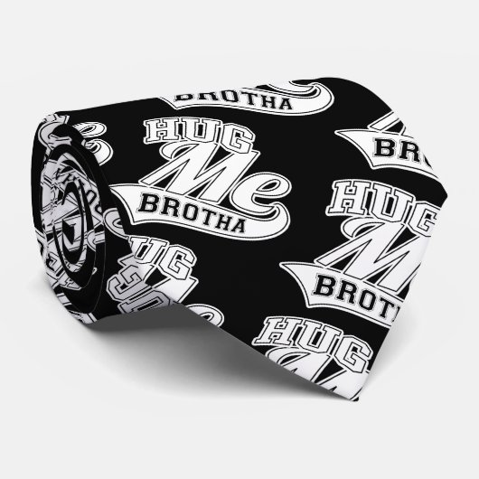 Hug me Brotha Stropdas (Opgerold)