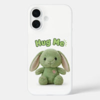 Hug Me Bunny iPhone 16 Hoesje