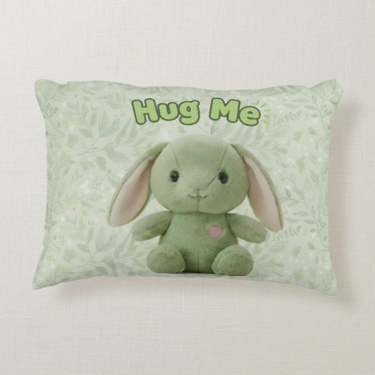 Hug Me Bunny Pillow Accent Kussen (Achterkant)