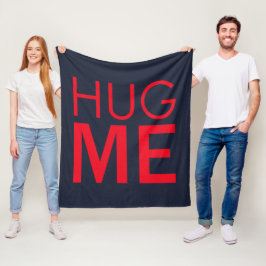 Hug me fleece deken