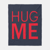 Hug me fleece deken (Voorkant)