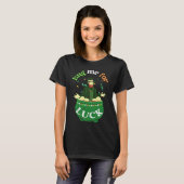 Hug Me For Luck St Saint Patrick's Day Irish T-shirt (Voorkant volledig)