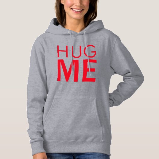 Hug me hoodie (Voorkant)