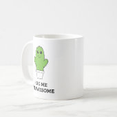 Hug Me Je suis géniale Mug Café (Devant gauche)