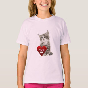 Hug me - Meisjes' Basic T-Shirt