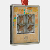 Hug me metalen ornament (Rechts)