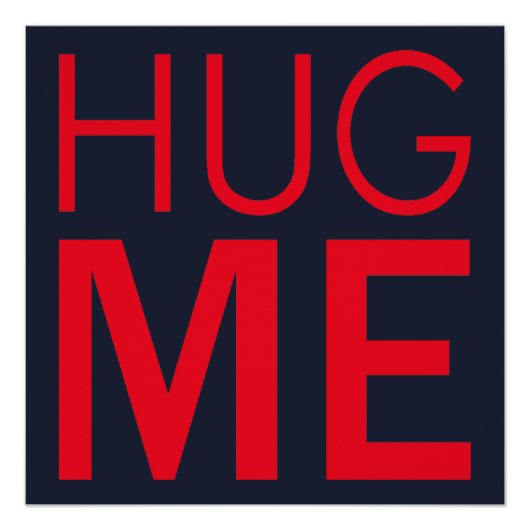 Hug me perfect poster (Voorkant)