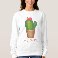 Hug me Potlood Plant Cactus Bloed Vloeiend shirt
