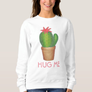 Hug me Potlood Plant Cactus Bloed Vloeiend shirt