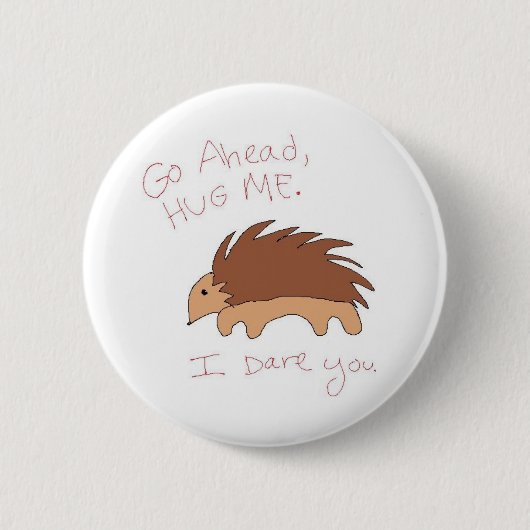 HUG ME RONDE BUTTON 5,7 CM (Voorkant)