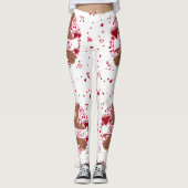 Hug me Teddy Bear met hart Leggings (Voorkant)