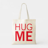 Hug me tote bag (Achterkant)