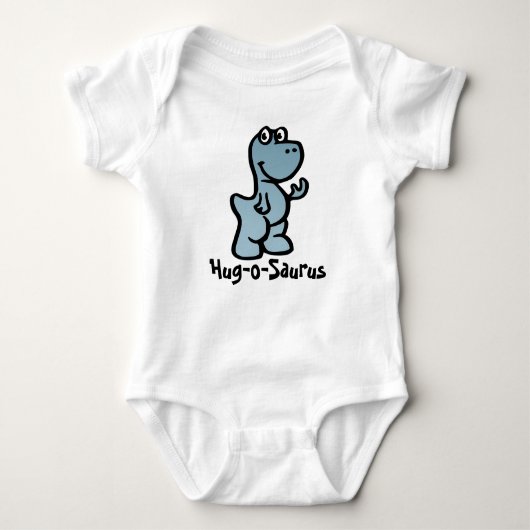 Hug -o-Saurus Dino Joy Baby Bodysuit (Voorkant)