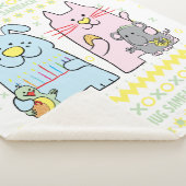 Hug Sameach Sherpa Hanukkah Blanket/medium Deken (3/4)