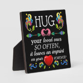 HUG Uw geliefde Fotoplaat (Voorkant)