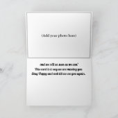 Hug voor Grandad Kaart (Binnen)