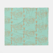 Hug Your Demons Fleece Deken (Voorkant (Horizontaal))