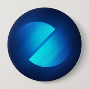 Huge, 4-inch ronde Button
