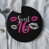HUGE Birthday Girl Sweet 16 Ronde Button 6,0 Cm (In situ)
