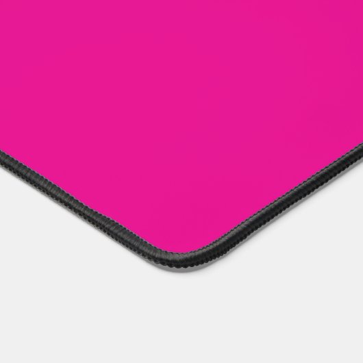 Huge computer mouse pad with custom monogram (Coin)