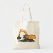 Huge Dirt Excavator Tote Bag (Voorkant)