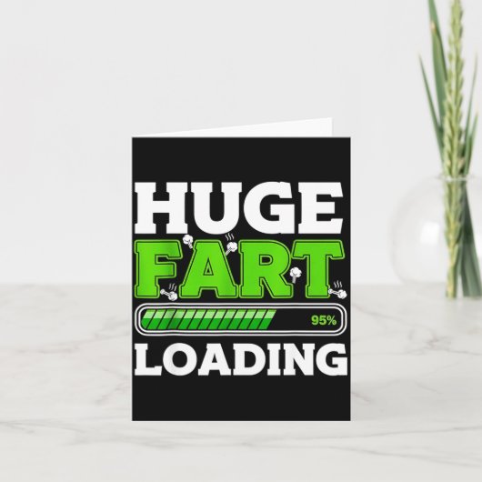 Huge Fart 95% Loading  Kaart (Voorkant)