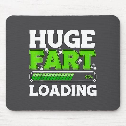 Huge Fart 95% Loading  Muismat (Voorkant)