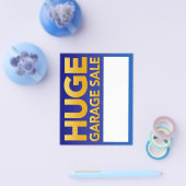 "Huge Garage Sale" Flyer (Enkel)