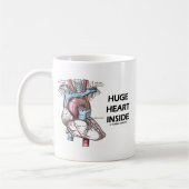 Huge Heart Inside Koffiemok (Links)