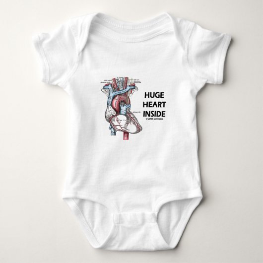 Huge Heart Inside Romper (Voorkant)