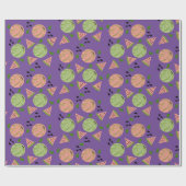 Huge Watermelon en Slicks Art Pattern Cadeaupapier (Vlak)