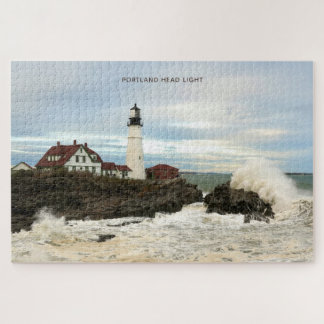 Huge Zeeen Portland Head vuurtoren Legpuzzel