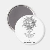 Hugenotenkruismagneet Magneet (Voorkant / Achterkant)