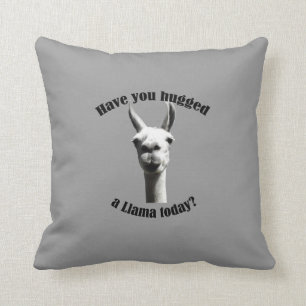 Hugged a Llama Kussen